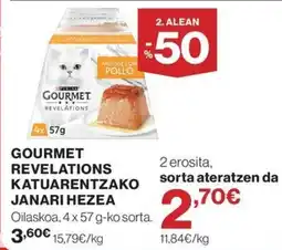 El Corte Inglés Gourmet revelations mousse con pollo oferta