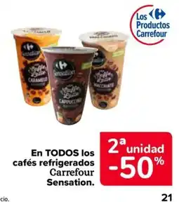 Carrefour Carrefour Sensation cafés refrigerados oferta
