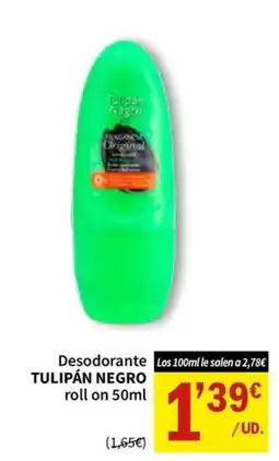 SPAR Tulipán Negro desodorante roll on oferta