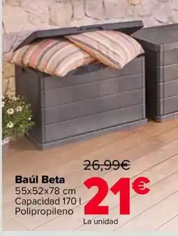Carrefour Baúl Beta oferta