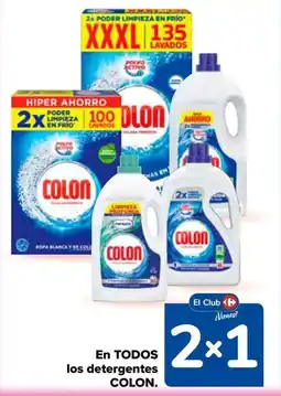 Carrefour Colon los detergentes oferta