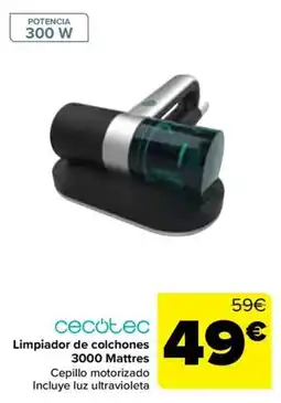 Carrefour cecotec limpiador de colchones 3000 mattres oferta