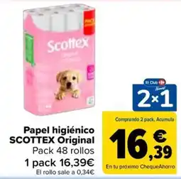 Carrefour Scottex Original oferta
