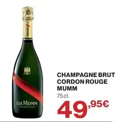 El Corte Inglés Mumm champagne brut cordon rouge oferta
