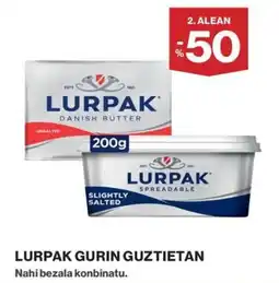 El Corte Inglés Lurpak gurin guztietan oferta