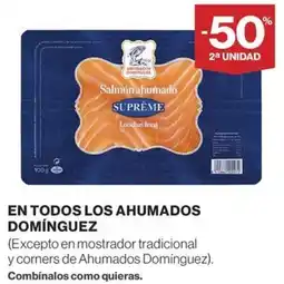 El Corte Inglés Suprême en todos los ahumados dominguez oferta