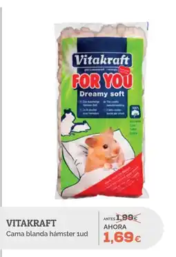 Supermercados MAS Vitakraft cama blanda hámster oferta