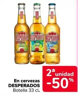 Carrefour Desperados en cervezas oferta