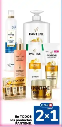 Carrefour Pantene en todos los poductos oferta