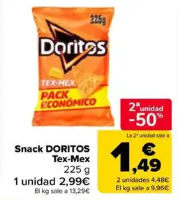Carrefour Doritos Tex-Mex oferta