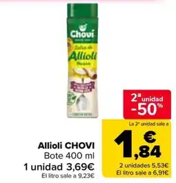Carrefour Allioli CHOVI oferta
