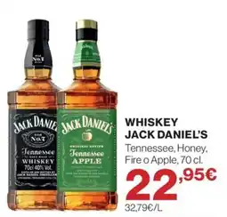 El Corte Inglés Jack Daniel's Tennessee, Honey, Fire o Apple oferta