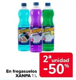 Carrefour Xanpa fregasuelos oferta
