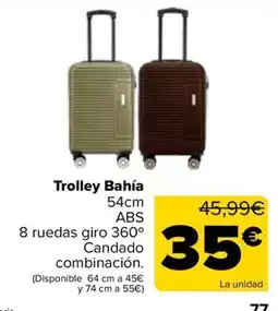 Carrefour Trolley Bahía oferta