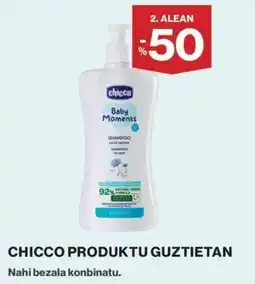El Corte Inglés Chicco baby moments shampoo oferta