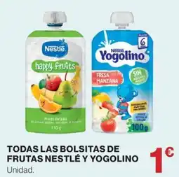El Corte Inglés Nestlé frutas y yogolino oferta