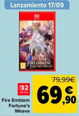 Carrefour Fire Emblem Fortune's Weave oferta