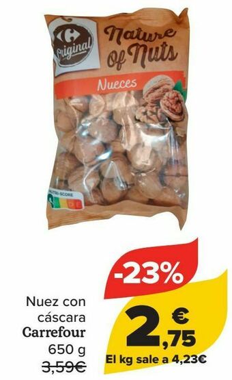 Carrefour Nuez con cáscara carrefour oferta