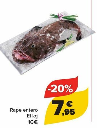 Carrefour Rape entero oferta