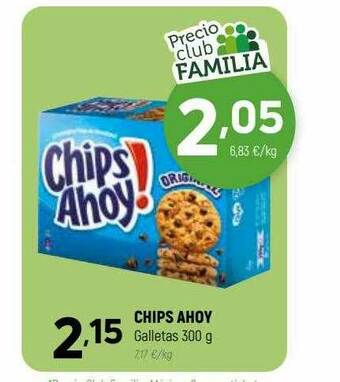 Coviran Chips Ahoy Galletas oferta