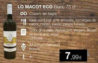 Plusfresc Lo Macot Eco Blanc oferta