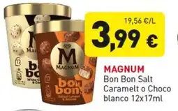 Hiperber magnum bon bon salt caramelt o choco blanco oferta