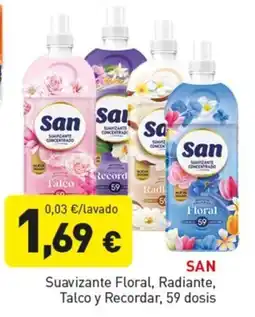 Hiperber San Suavizante Floral, Radiante, Talco y Recordar oferta