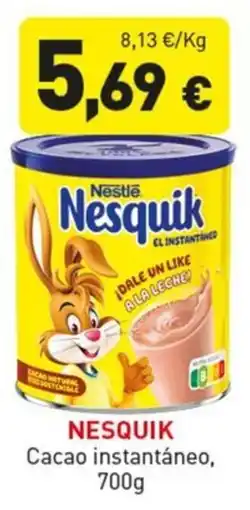 Hiperber Nesquik Cacao instantáneo oferta