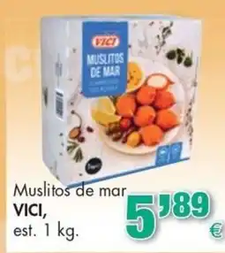 Congelados Copos Vici muslitos de mar oferta
