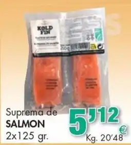Congelados Copos Suprema de salmon oferta