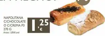 Cash Ecofamilia Napolitana C Chocolate O C Crema oferta