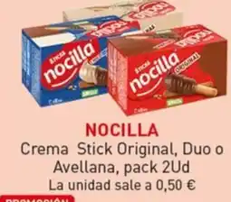 Hiperber Nocilla Crema Stick Original, Duo o Avellana oferta