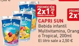 Hiperber Capri Sun Bebida infantil Multivitamina, Orange o Tropical oferta