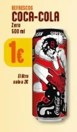 Hiperber Coca-Cola Zero oferta