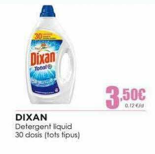 Perfumeries Facial Dixan Detergent Liquid oferta