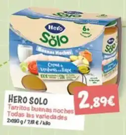 Hiperber Hero solo tarritos buenas noches oferta
