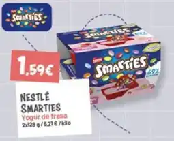 Hiperber Nestlé Smarties Yogur de fresa oferta