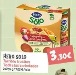 Hiperber Hero Solo tarritos trocitos oferta