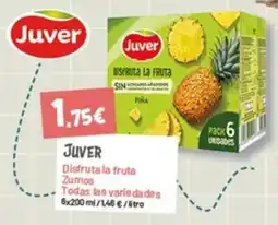 Hiperber Juver disfruta la fruta zumos oferta