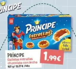 Hiperber Príncipe galletas estrellas chocolate con leche oferta