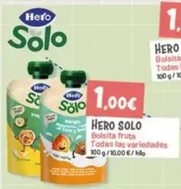 Hiperber Hero Solo Bolsita fruta oferta