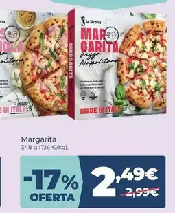 La Sirena Margarita oferta
