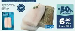 La Sirena Blanco - lomos de bacalao al punto de sal msc oferta