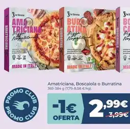 La Sirena La sirena - amatriciana, boscaiola o burratina oferta