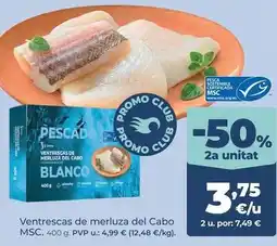La Sirena Blanco - ventrescas de merluza del cabo msc oferta