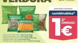La Sirena Juscadas de verduras oferta