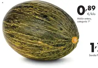 Melón entero