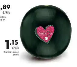 Supermercados Lupa Sandía Fashion entera oferta