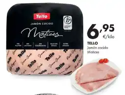 Supermercados Lupa Tello jamón cocido matices oferta