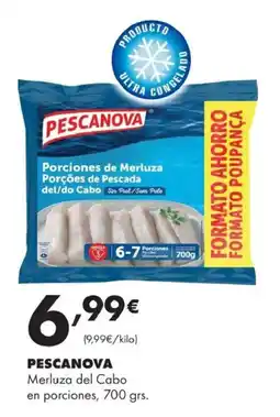 Supermercados Lupa Pescanova merluza del cabo en porciones oferta